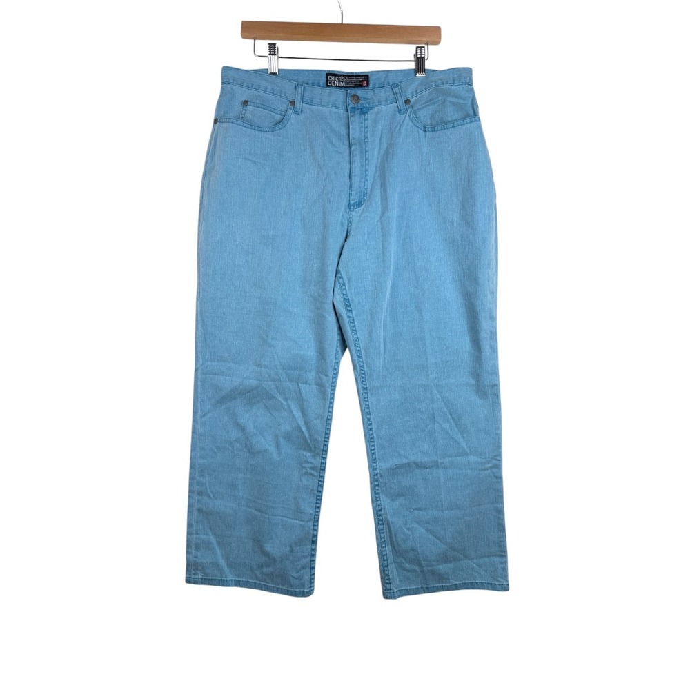NWT Chico's Women's Straight Leg Jeans size 3 (US XL) Light Blue Denim